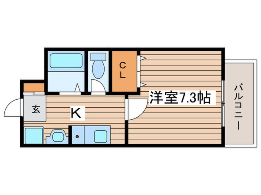 間取図 エスタシオン新栄