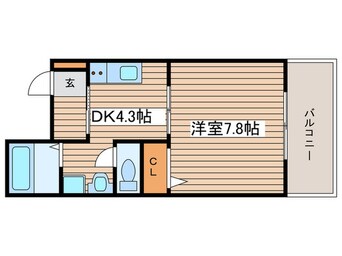 間取図 エスタシオン新栄