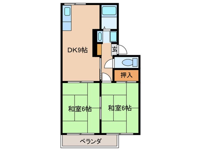 間取り図 コーポラス第一