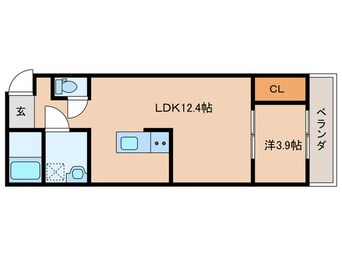 間取図 ティンガーラ須ヶ口　WEST