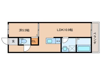 間取図 ティンガーラ須ヶ口　WEST