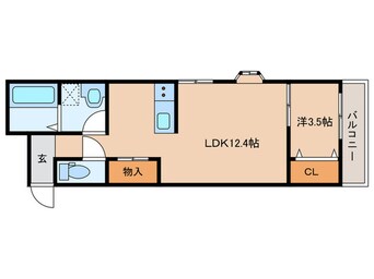 間取図 ティンガーラ須ヶ口　WEST