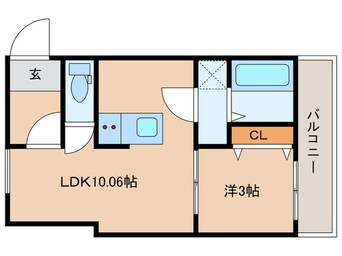 間取図 ティンガーラ須ヶ口EAST