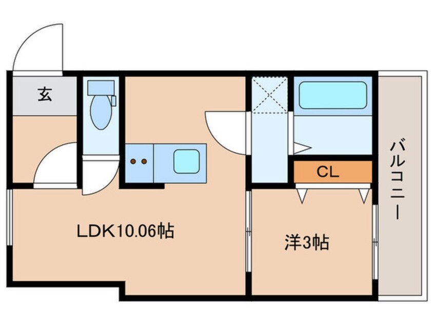 間取図 ティンガーラ須ヶ口EAST