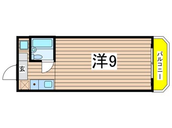 間取図 ハイライフイワタ
