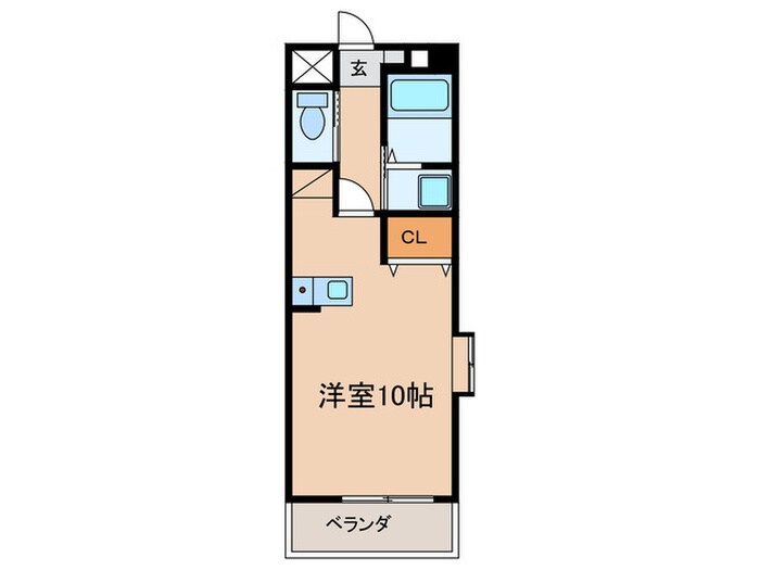 間取り図 味仙第2マンション