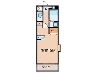 間取図 味仙第2マンション