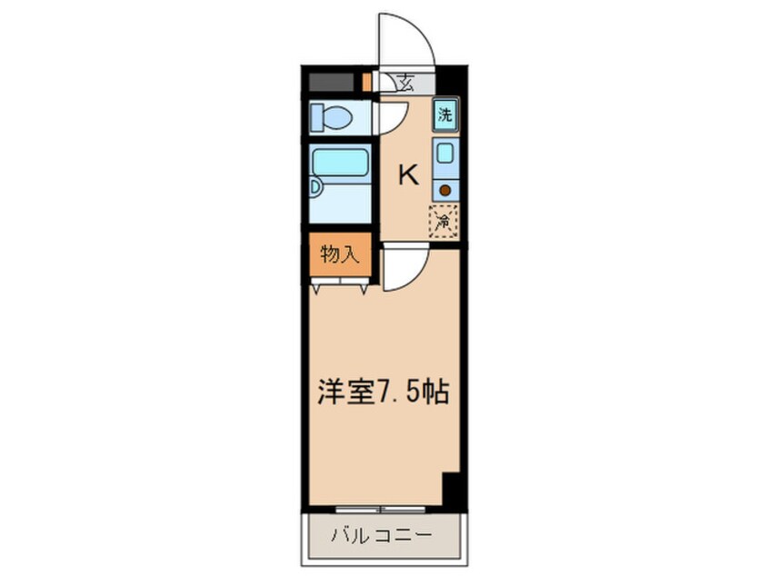 間取図 ハピネス高畑