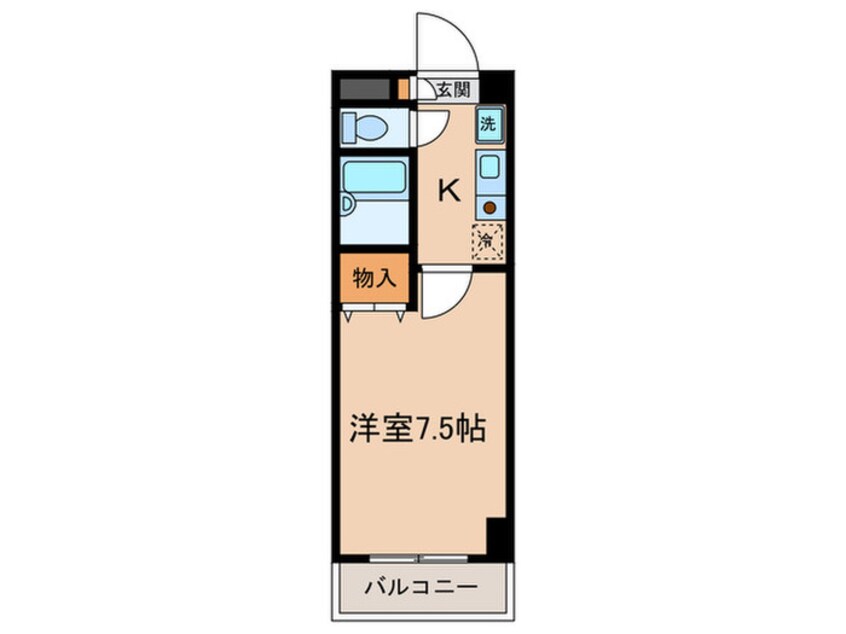 間取図 ハピネス高畑