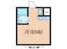 ガ－デンハイツ欧杜 1Rの間取り