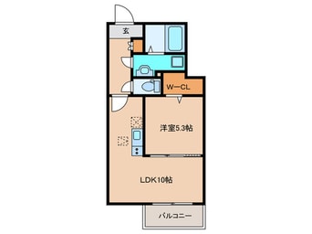 間取図 アムールⅠ