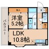 ＳＯＣＩＡ ＬＥＧＥＮＤ 1LDKの間取り