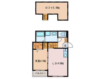 間取図 クレインハイツ本陣