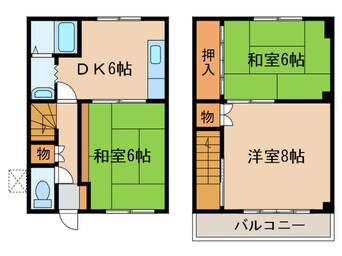 間取図 ドミトリースリールーム