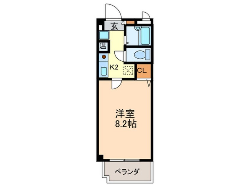 間取図 ベルハイツ