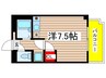 ベルハイツ 1Rの間取り