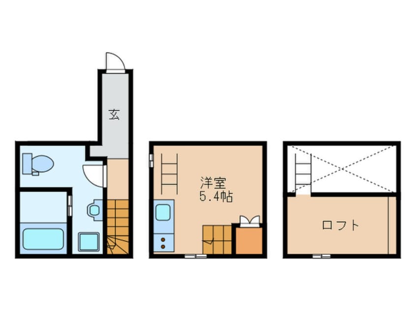 間取図 ラフィーカ金山