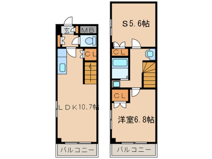 間取図 ジュネス上飯田