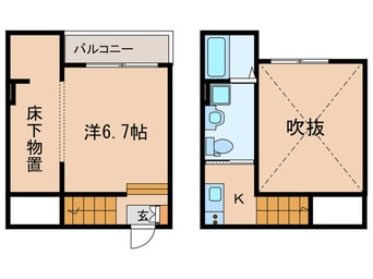 間取図 Ｋａｎｄｏｏｍａ