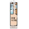 つつみ館 1Kの間取り