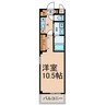 つつみ館 1Kの間取り