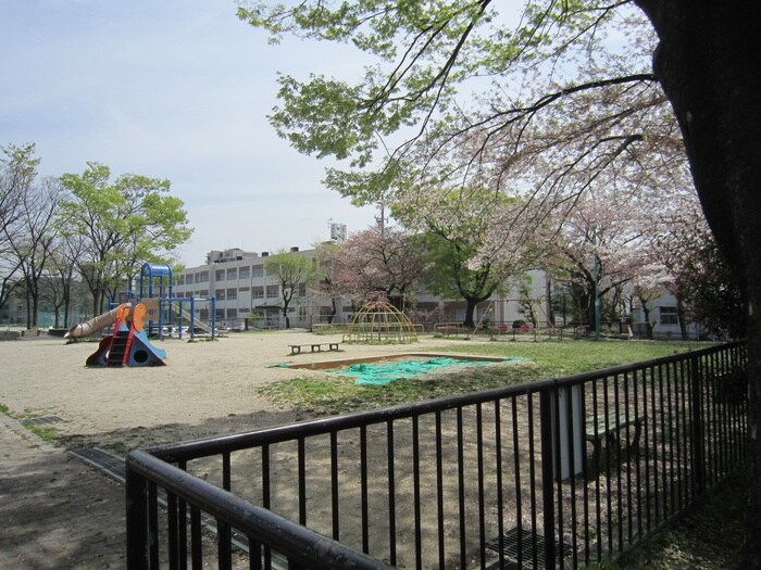 公園(公園)まで390m つつみ館