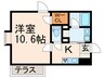 ソフィア本山 1Kの間取り