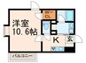 ソフィア本山 1Kの間取り