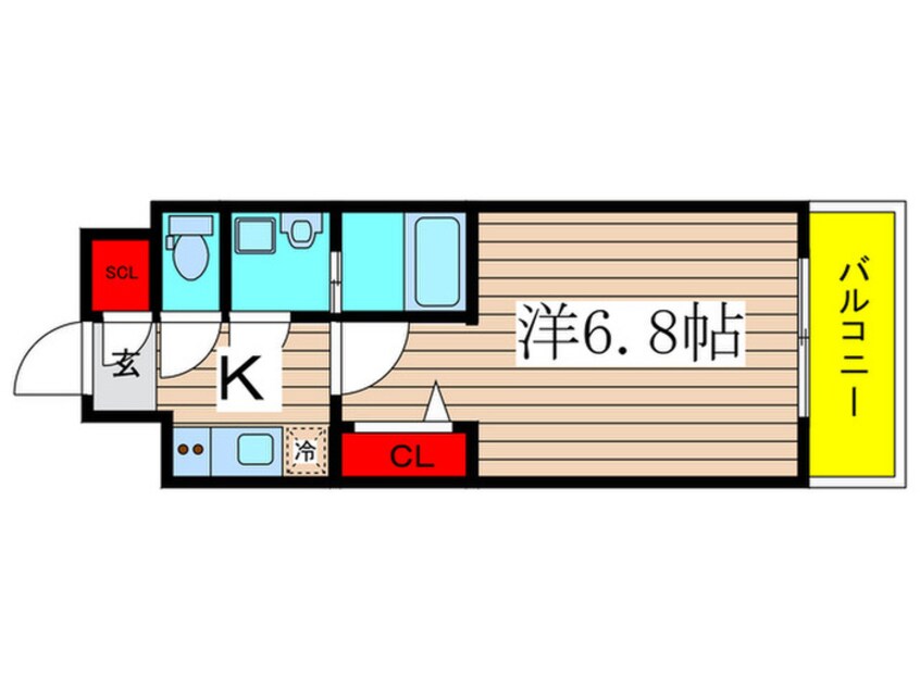 間取図 S-RESIDENCE熱田一番