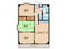 ロイヤルオタイ 3LDKの間取り