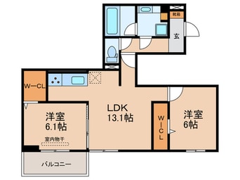 間取図 オリヴォ　フラガンテ