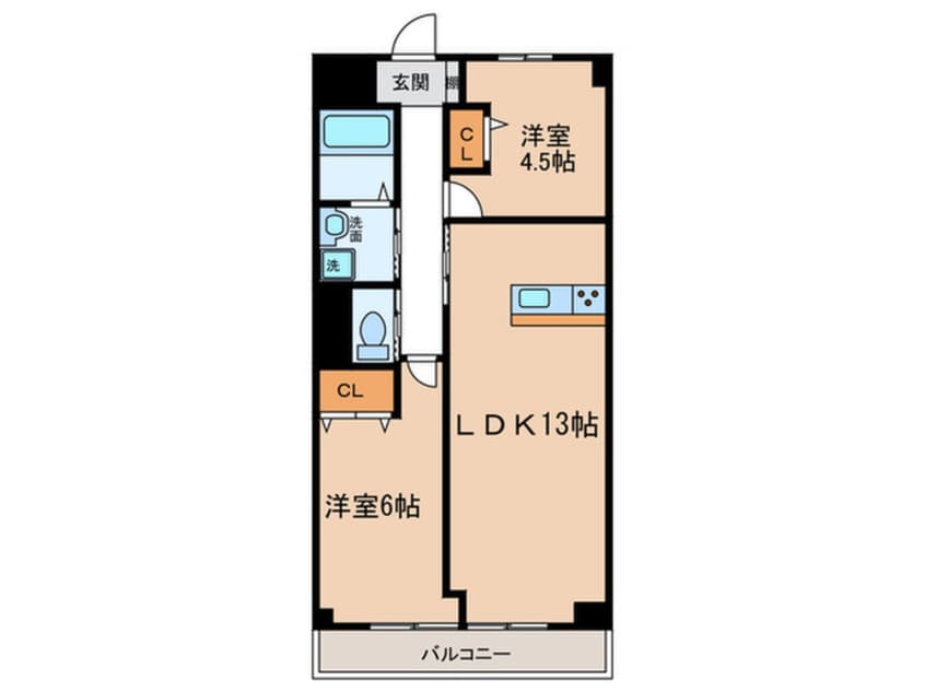 間取図 高杉ハイツ丹羽