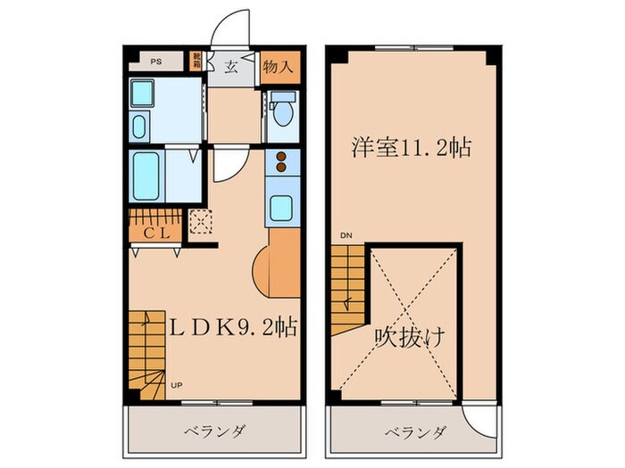 間取り図 マンション菜の花５