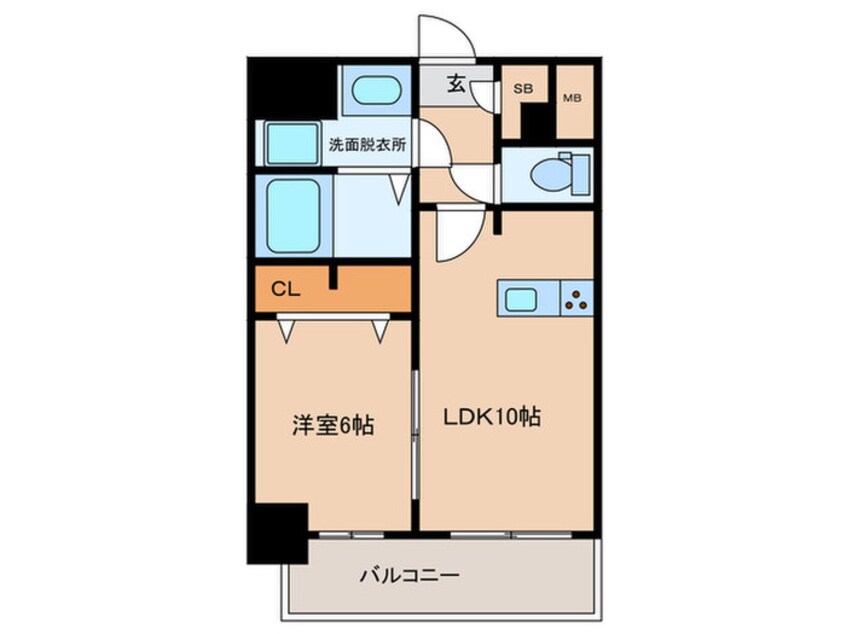 間取図 S-RESIDENCE古出来一丁目