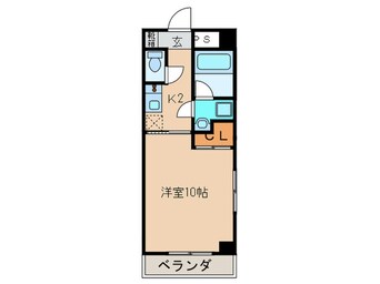 間取図 リヴィエ－ル長者町