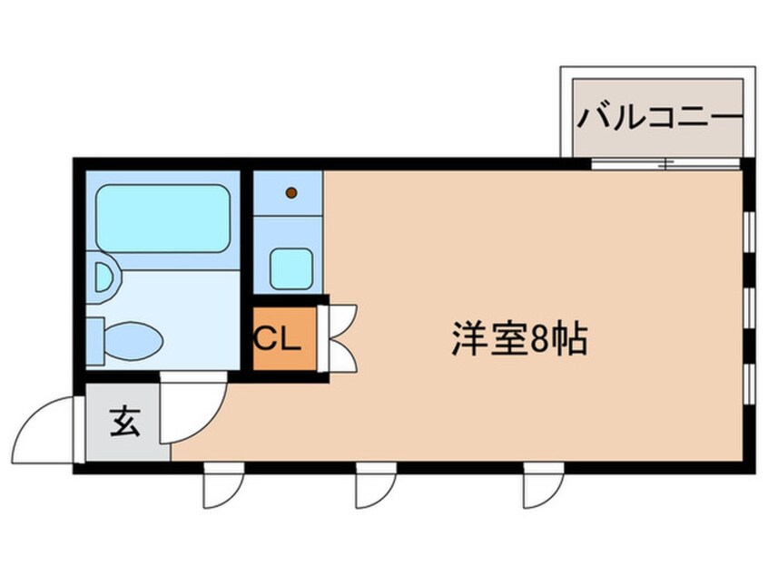 間取図 ヒルサイドホール