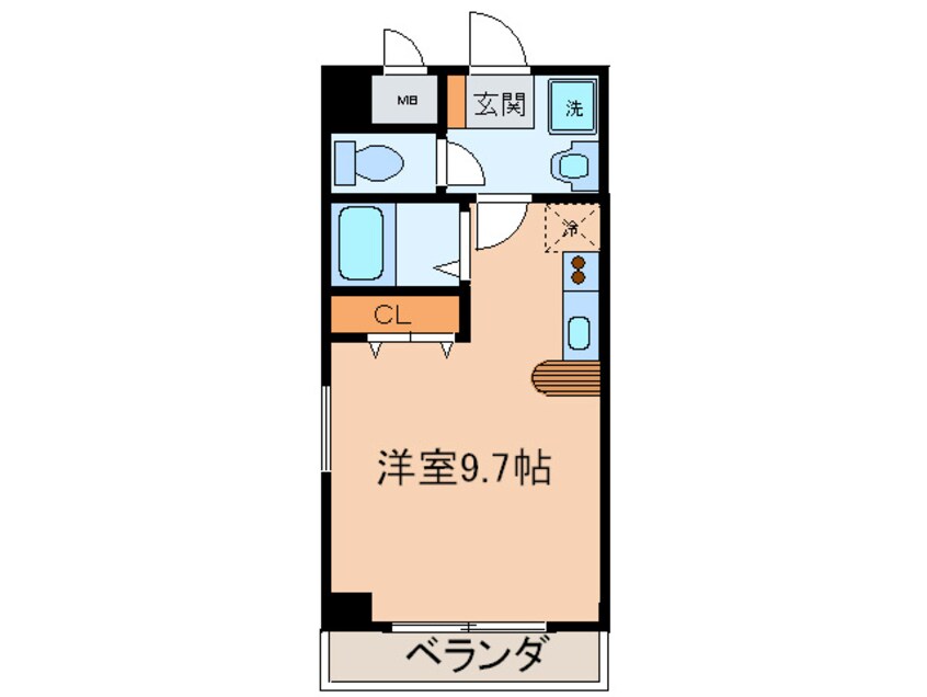 間取図 ナルセハイツ