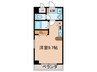 VILLAGE MEISEI 1Rの間取り
