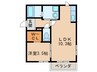 ＬＵＮＡ　ＣＯＵＲＴ 1LDKの間取り