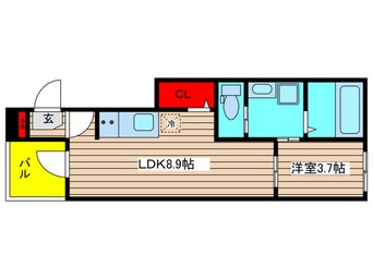 間取図 AYANA Residence 東海通