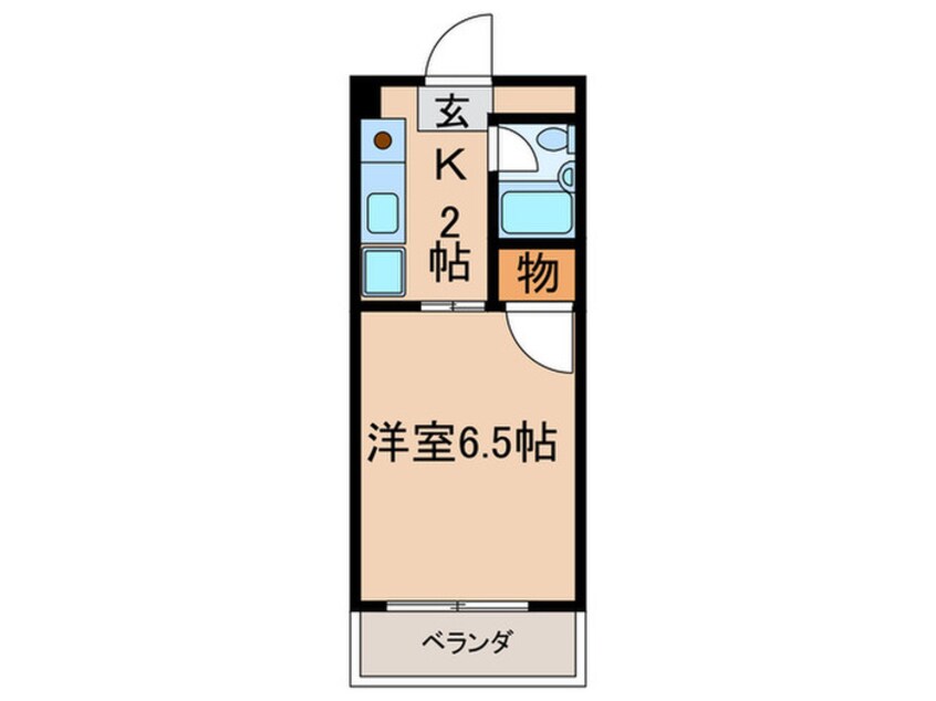 間取図 リ－ドワン新川