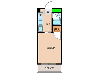 間取図 リ－ドワン新川