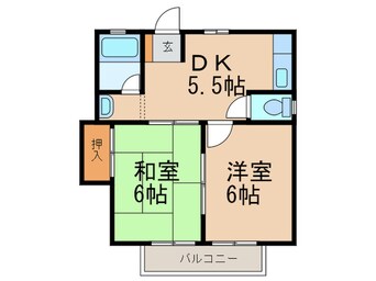 間取図 大治ハイツ