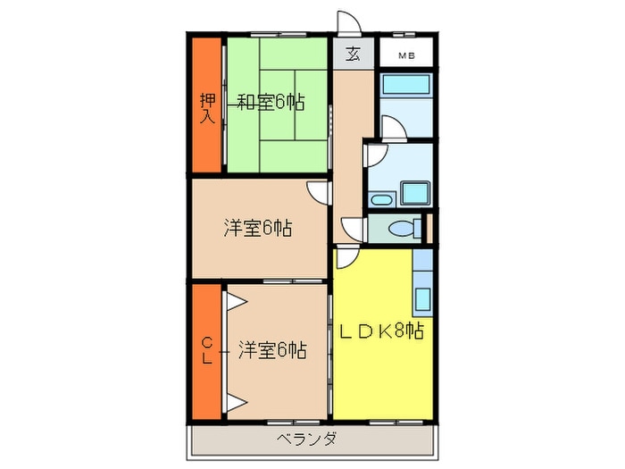 間取り図 Ｌｉｍｐｉａ八千代
