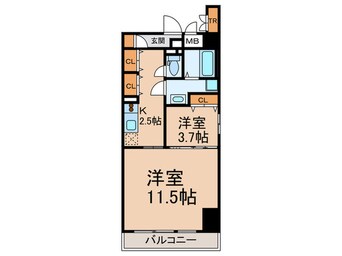 間取図 マリオン千種