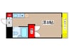 ジュネス瑞穂 1Rの間取り
