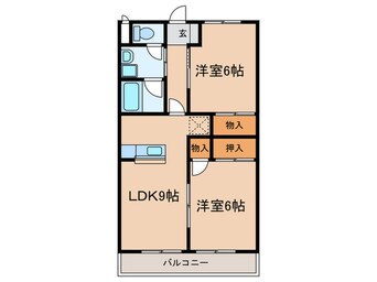 間取図 シャインハイム池端