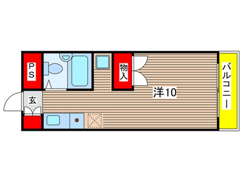 間取図 スカイビュ－瑞穂