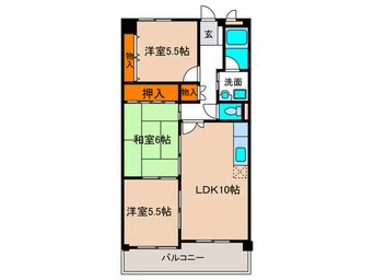 間取図 ロイヤルメゾン２