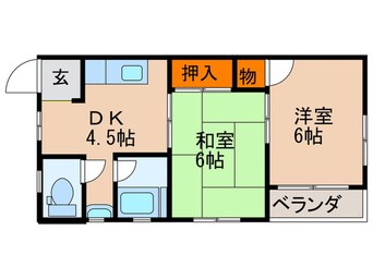 間取図 菫コーポラス